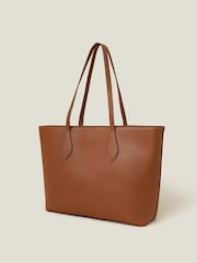 Accessorize Natural Laptop Tote Bag - Image 2 of 5