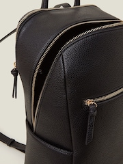 Accessorize Black Smart Zip Around Backpack - Image 2 of 2