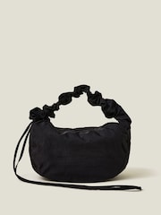 Accessorize Black Ruched Strap Sling Bag - Image 1 of 3