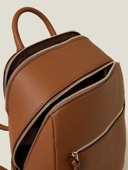 Accessorize Natural Smart Zip Around Backpack - Image 2 of 2