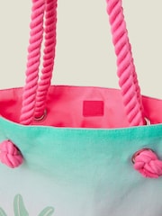 Angels By Accessorize Multi Girls Fruit Print Shopper Bag - Image 2 of 2