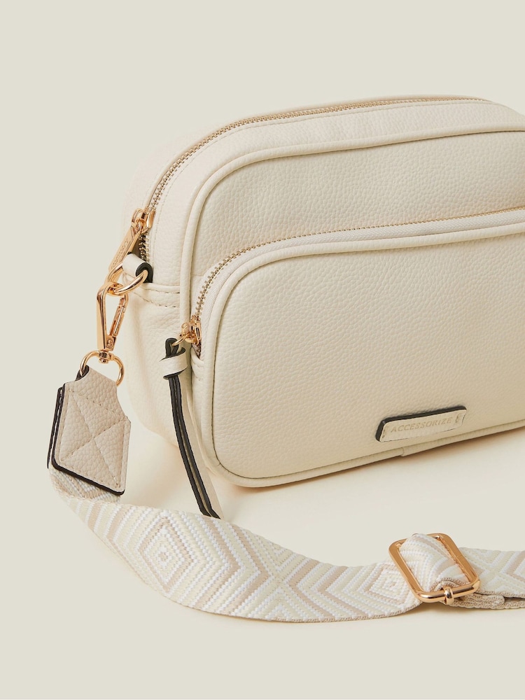 Bandolera con doble cremallera Dina de Accessorize - Imagen 2 de 2