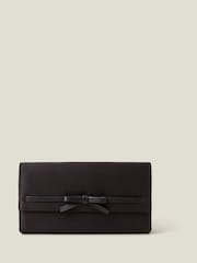 Accessorize Bow Satin Clutch Bag - Bild 1 von 1