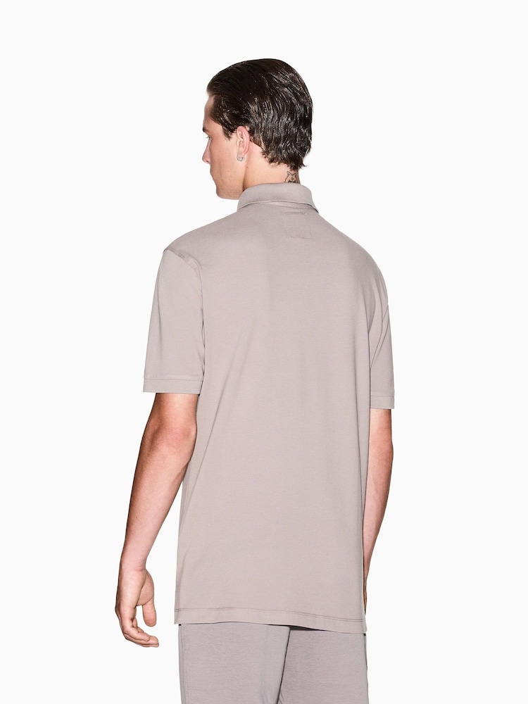 Armani Exchange Regular Fit Logo Polo Shirt - Image 2 of 5