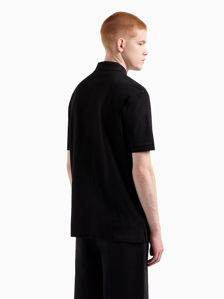 Armani Exchange Regular Fit Logo Polo Shirt - Image 2 of 9 Armani Exchange Regular Fit Logo Polo Shirt - Image 2 of 9
