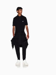 Preto - Camisa polo com logo Armani Exchange Regular Fit - Imagem 7 de 9