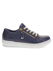 Jones Bootmaker Ladies Side Zip Casual Trainers - Image 2 of 6