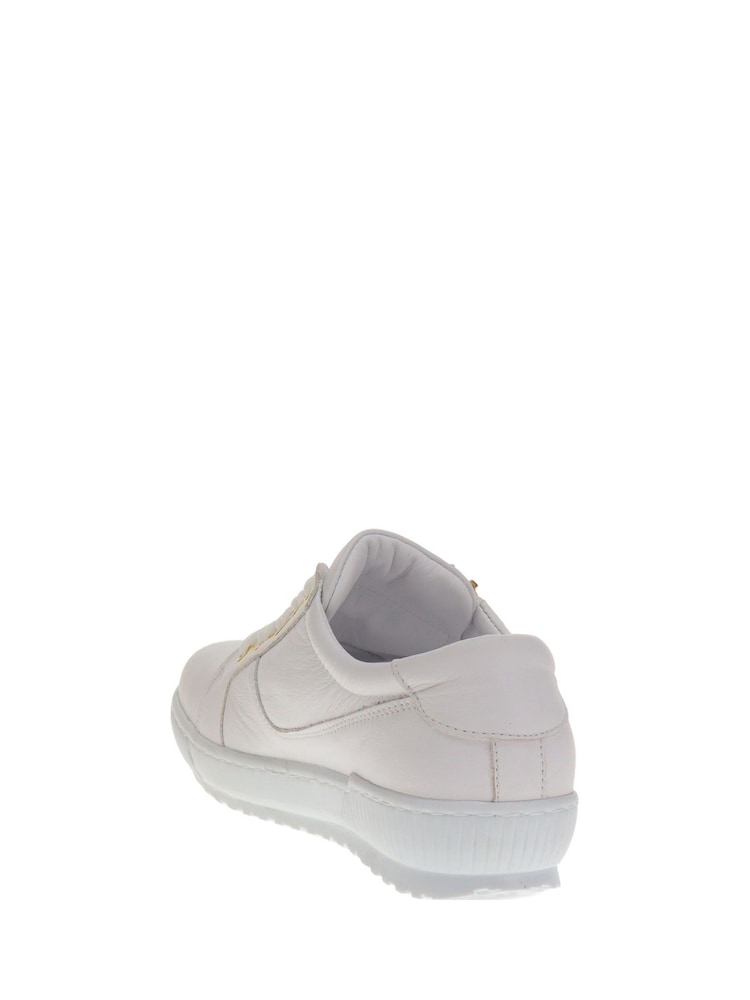 Jones Bootmaker Ladies Side Zip Casual Trainers - Image 4 of 6