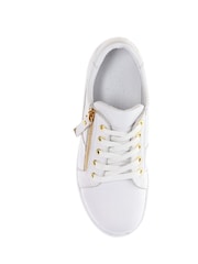 Jones Bootmaker Ladies Side Zip Casual Trainers - Image 5 of 6
