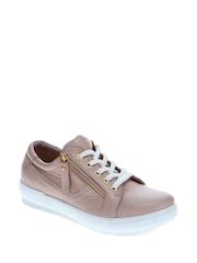 Jones Bootmaker Ladies Side Zip Casual Trainers - Image 3 of 6