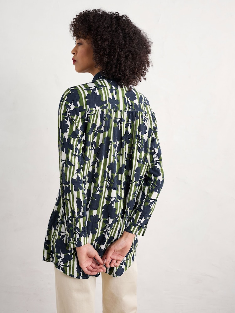 Camisa larga de corte acampanado Wren de Seasalt Cornwall - Imagen 2 de 5