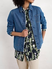 Camisa larga de corte acampanado Wren de Seasalt Cornwall - Imagen 3 de 5