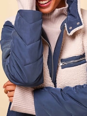 Aspiga Natural Keep Warm and Cosy in Our Shower-Proof Petra Coat - Image 3 of 7