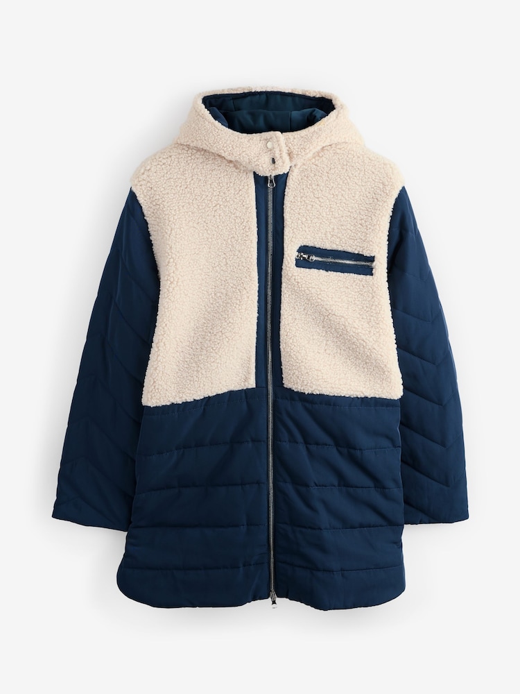 Aspiga Natural Keep Warm and Cosy in Our Shower-Proof Petra Coat - Image 7 of 7
