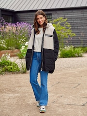 Aspiga Black Keep Warm and Cosy in Our Shower-Proof Petra Coat - Image 1 of 6