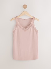 Antracita/rosa - Thermal Base Layer Lace Trim Vest 2 Pack - Imagen 13 de 15