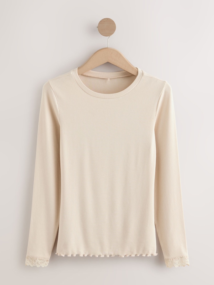 Neutral/Black ThermoGen Base Layer Long Sleeve Thermals 2 Pack - Image 2 of 9