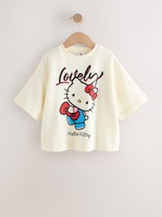 White Hello Kitty Graphic Cosy T-Shirt (3-16yrs) - Image 4 of 7
