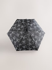 Black/White Auto Open and Close Umbrella - Image 3 of 4