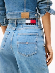 Tommy Hilfiger Blue Mom Tapered Leg Jeans - Image 4 of 5