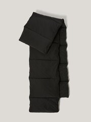 Jigsaw Black Puffer Knit Scarf - Image 1 of 3