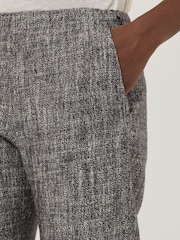 Jigsaw Grey Blake Boucle Trousers - Image 2 of 7