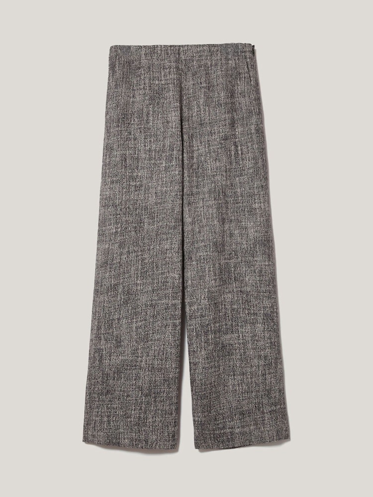 Jigsaw Grey Blake Boucle Trousers - Image 7 of 7