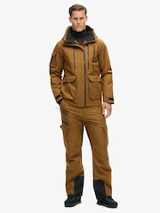 Superdry Brown Ski Peak Rescue Jacket - Image 2 of 3