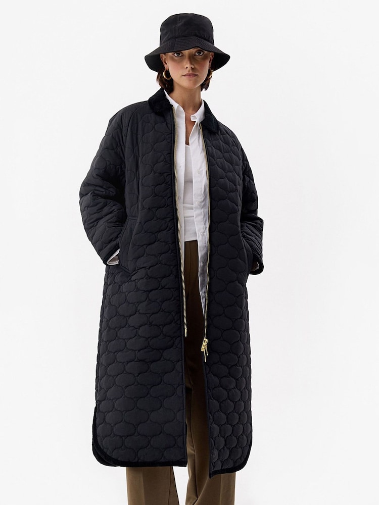 Hunter Fionn Long Quilted Jacket - Image 1 of 3