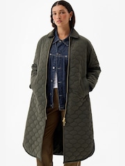 Hunter Fionn Long Quilted Jacket - Image 1 of 2