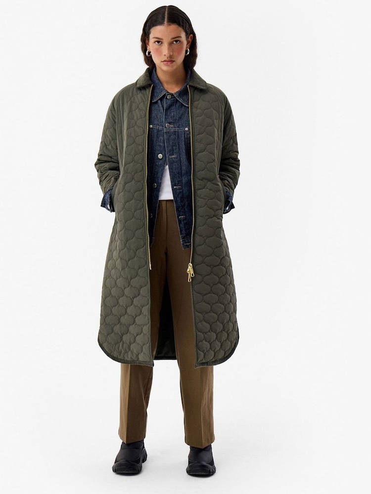 Hunter Fionn Long Quilted Jacket - Image 2 of 2
