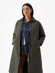 Hunter Fionn Long Quilted Jacket - Image 4 of 4