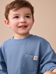 Blue Long Sleeve Top and Leggings Set (3mths-7yrs) - Image 3 of 8