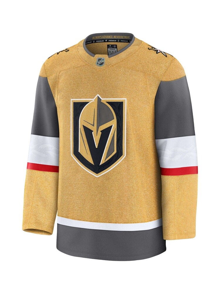 Fanatics Gold NHL Vegas Golden Knights Home Premium Jersey - Image 2 of 3 Fanatics Gold NHL Vegas Golden Knights Home Premium Jersey - Image 2 of 3