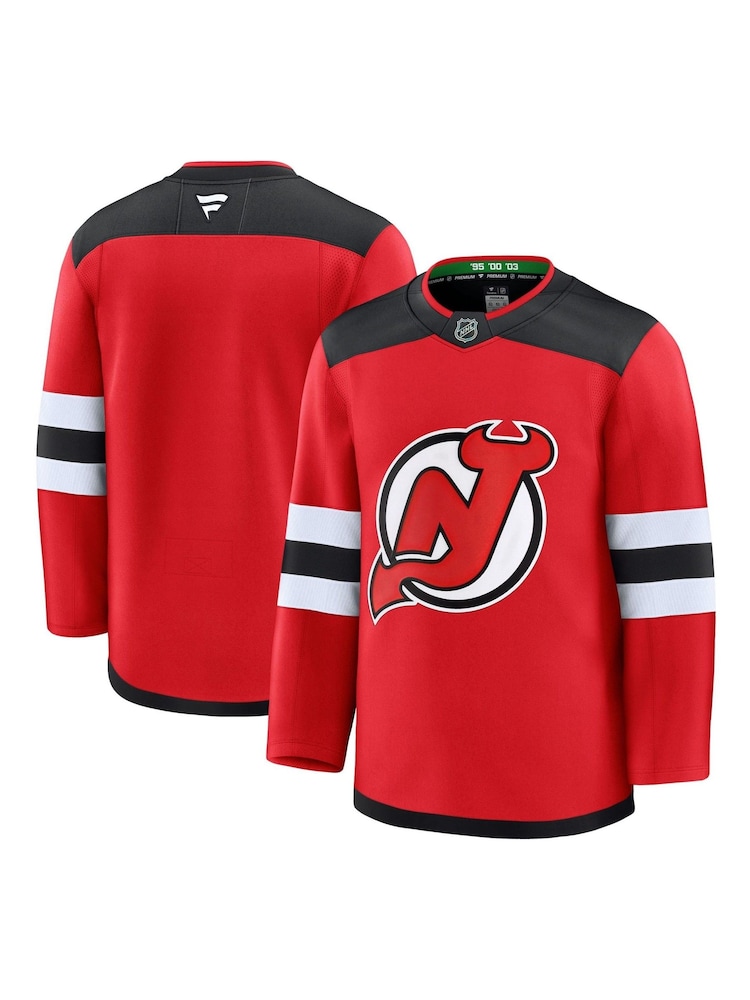 Fanatics Red NHL New Jersey Devils Home Premium Jersey - Image 1 of 5