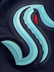 Fanatics Blue NHL Seattle Kraken Home Premium Jersey - Image 4 of 5