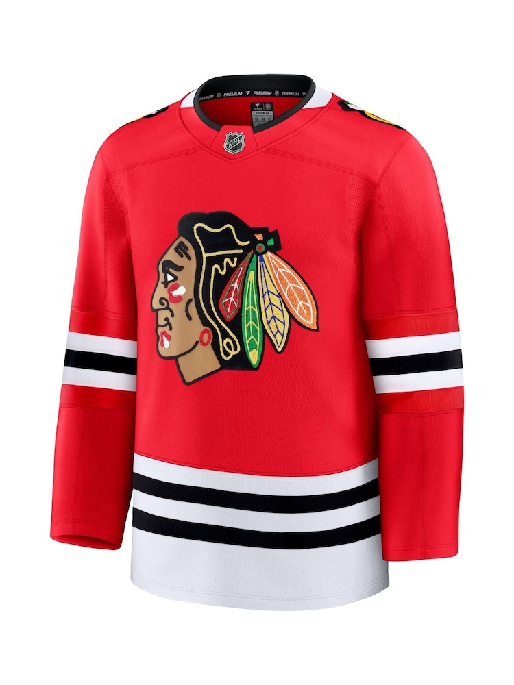 Fanatics Red NHL Chicago Blackhawks Home Premium Jersey - Image 2 of 3