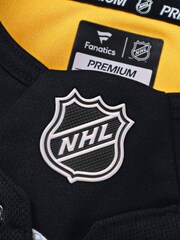 Fanatics NHL Boston Bruins Home Premium Black Jersey - Image 4 of 5