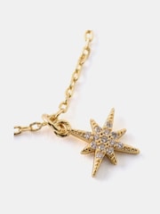 Mint Velvet Gold Plated Layered Star Necklace - Image 3 of 4