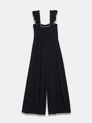 Mint Velvet Black Wide Leg Jersey Jumpsuit - Image 8 of 8