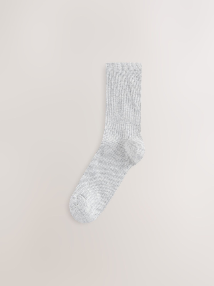 Monochrome Trainer Socks 4 Pack - Image 4 of 7