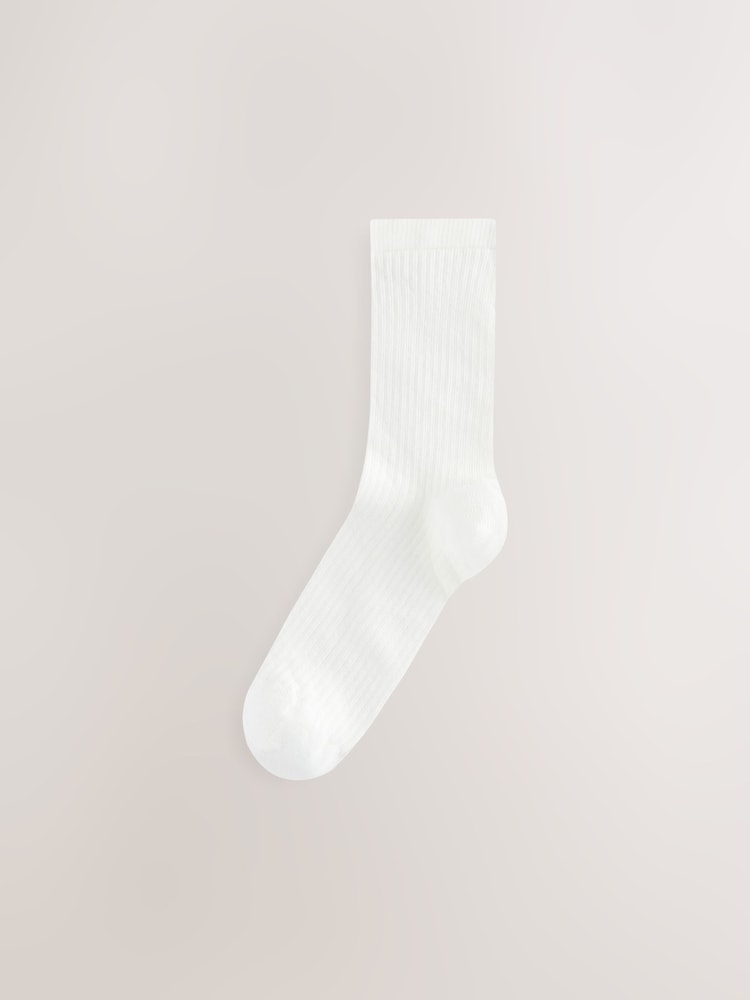 Monochrome Trainer Socks 4 Pack - Image 5 of 7
