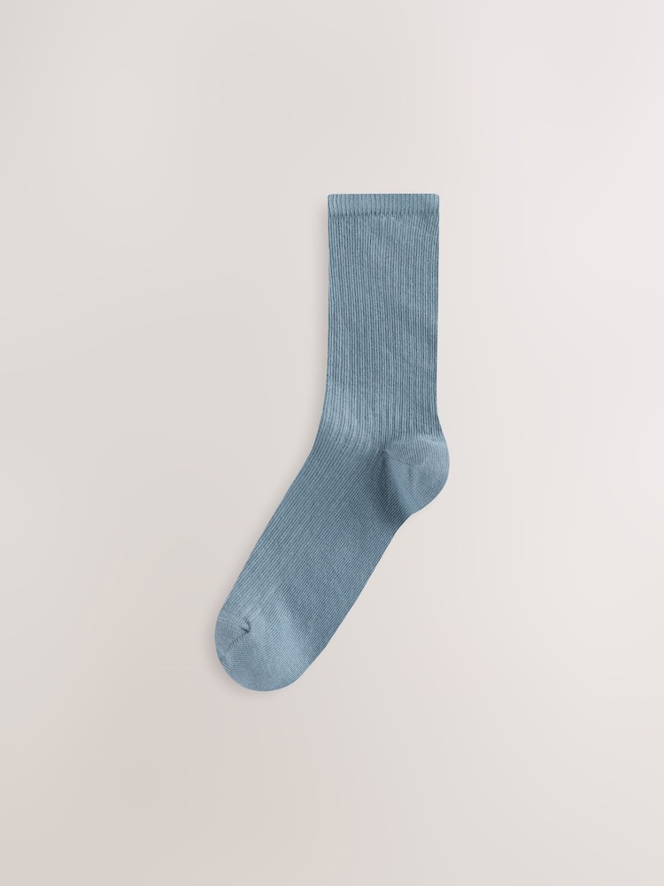 Blue Trainer Socks 4 Pack - Image 3 of 7