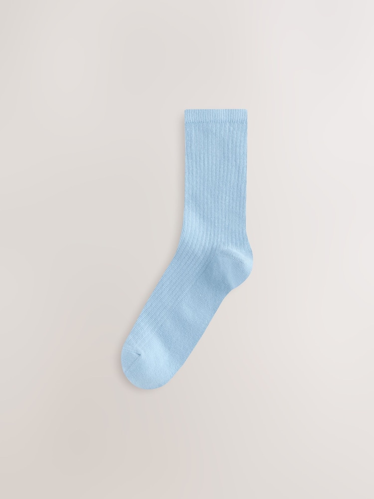 Blue Trainer Socks 4 Pack - Image 4 of 7