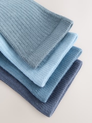 Blue Ankle Socks 4 Pack - Image 7 of 7