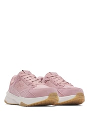 Under Armour Pink Edge Trainers - Image 3 of 5