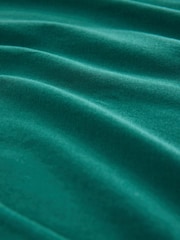 Grøn - Langærmet t-shirt med rund hals - Billede 7 af 7