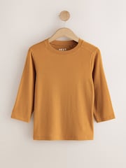 Jewel Tone Multi Elbow Length Crew Neck Tops 3 Pack - Image 9 of 11