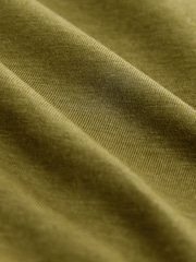 Multi 5 Pack Long Sleeve Modal V Neck T-Shirt - Image 8 of 8