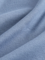 Azul - Interlock Long Sleeve Crew Neck T-Shirt - Imagem 6 de 7